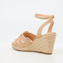 Butterfly Feet Drayco 13 Wedge - Beige footwear Butterfly Feet   