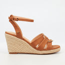 Butterfly Feet Drayco 13 Wedge - Tan footwear Butterfly Feet   