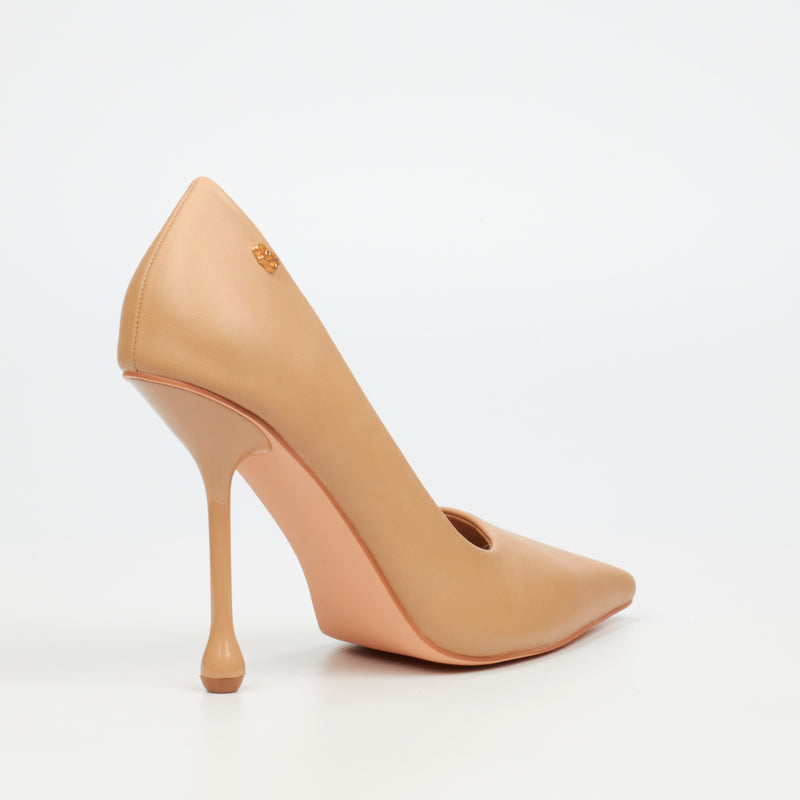 Miss Black Drop 1 Court - Taupe footwear Miss Black   