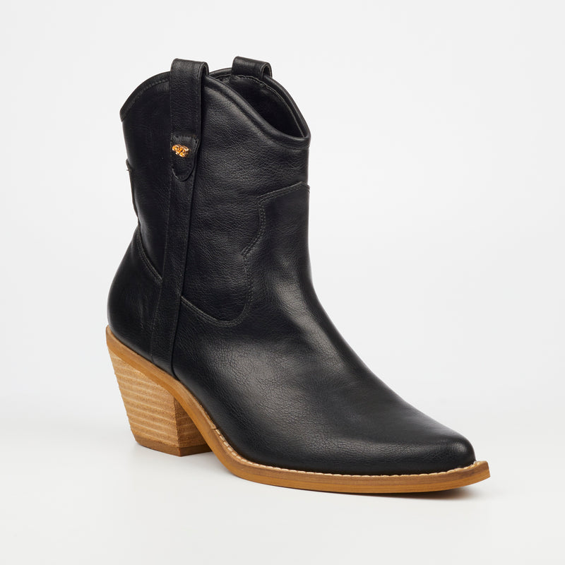 MIss Black Dutton 1 Ankle Boot - Black footwear Miss Black   