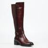 Miss Black Earth 1 High Boot - Burgundy footwear Miss Black