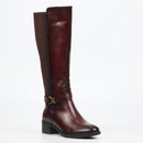 Miss Black Earth 1 High Boot - Burgundy