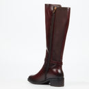 Miss Black Earth 1 High Boot - Burgundy