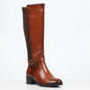 Miss Black Earth 1 High Boot - Tan footwear Miss Black