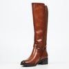 Miss Black Earth 1 High Boot - Tan footwear Miss Black