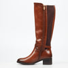 Miss Black Earth 1 High Boot - Tan footwear Miss Black