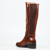 Miss Black Earth 1 High Boot - Tan footwear Miss Black