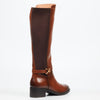 Miss Black Earth 1 High Boot - Tan footwear Miss Black