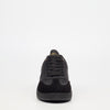 Urbanart Ease 1 Faux Wax / Faux Suede Sneaker - Black footwear UBRT