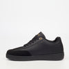 Urbanart Ease 1 Faux Wax / Faux Suede Sneaker - Black footwear UBRT