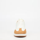 Urbanart Ease 1 Faux Wax / Faux Suede Sneaker - Tan footwear UBRT