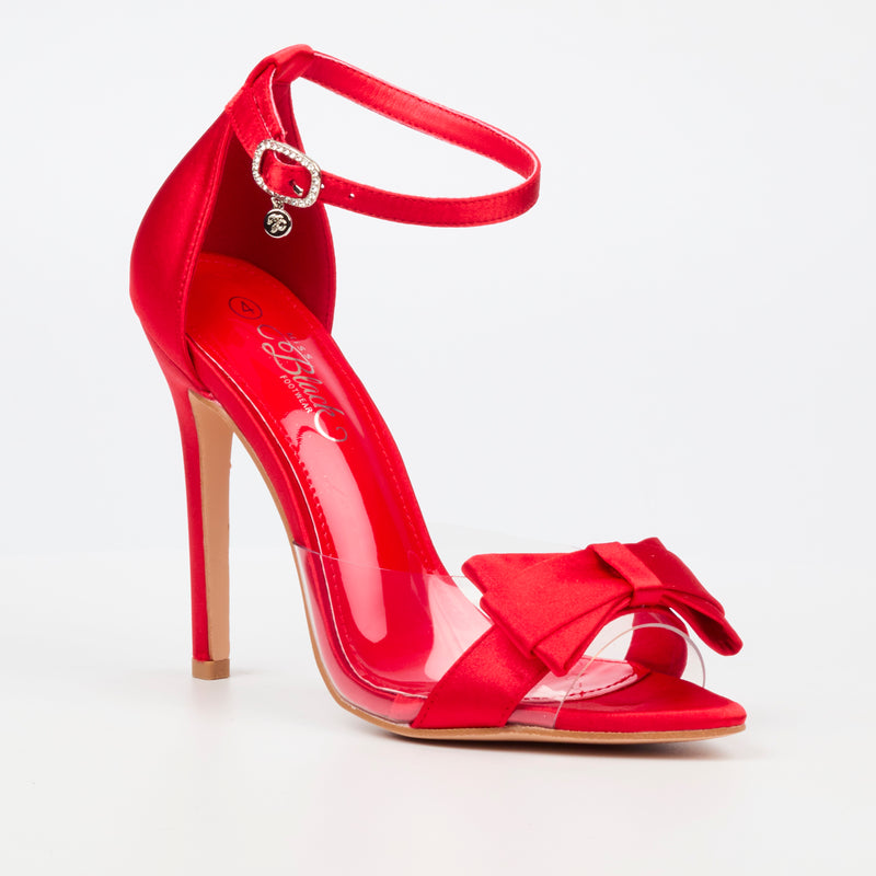 Miss Black Edge 6 Heel - Red footwear Miss Black   