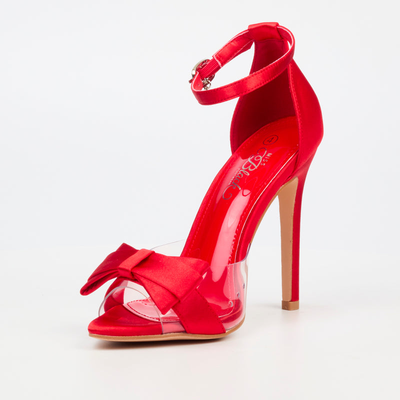 Miss Black Edge 6 Heel - Red footwear Miss Black   