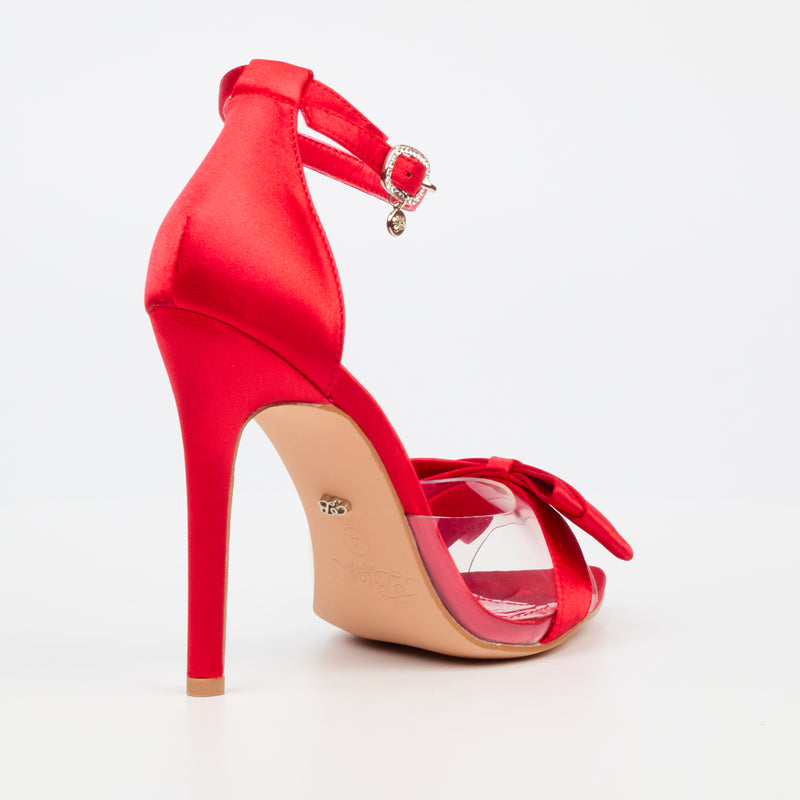 Miss Black Edge 6 Heel - Red footwear Miss Black   