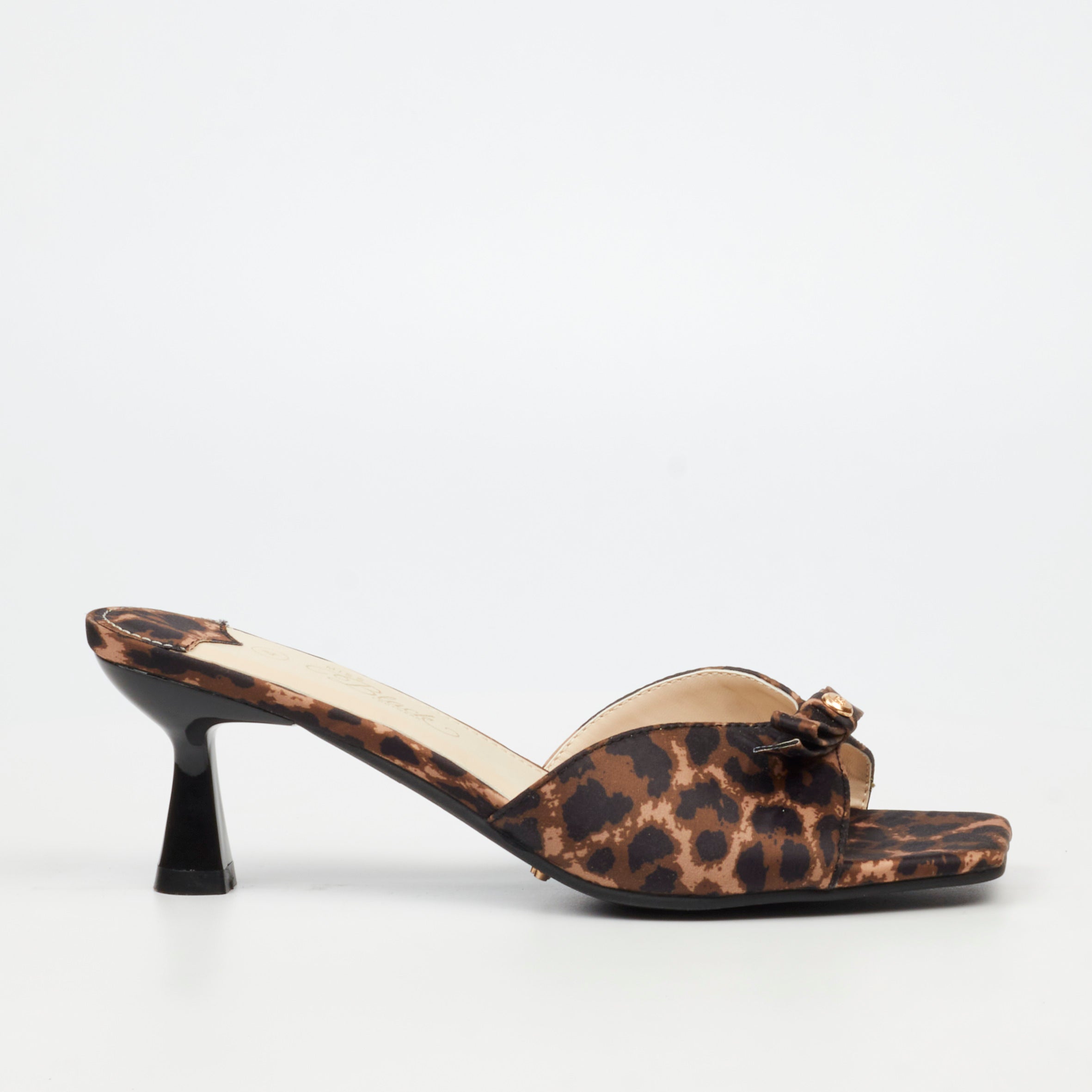 Miss Black Eldora 1 Heel - Leopard footwear Miss Black