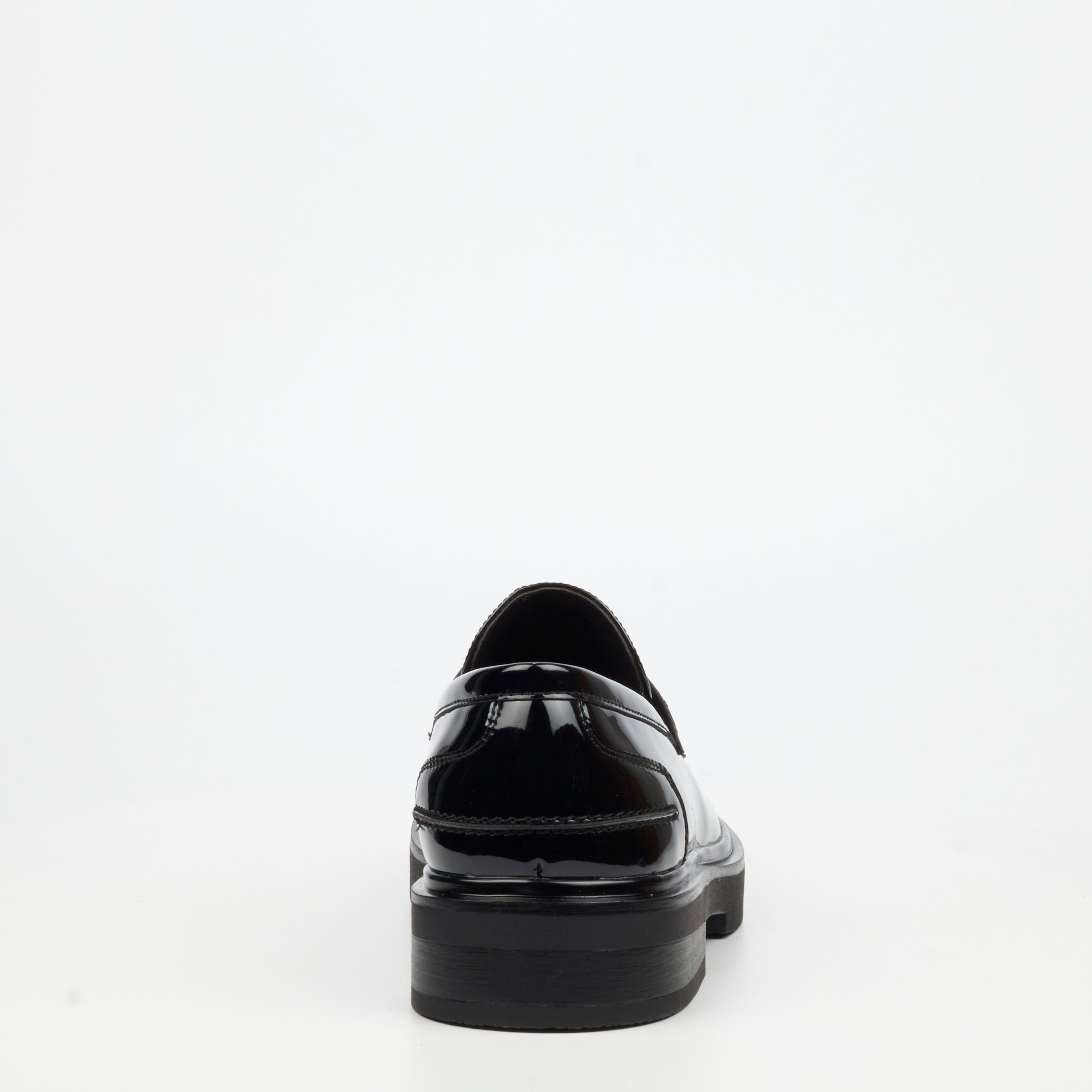 Mazerata Elia 11 Faux Patent Shoe - Black