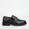 Mazerata Elia 13 Faux Wax Shoe - Black footwear Mazerata