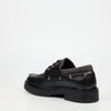 Mazerata Elia 13 Faux Wax Shoe - Black footwear Mazerata