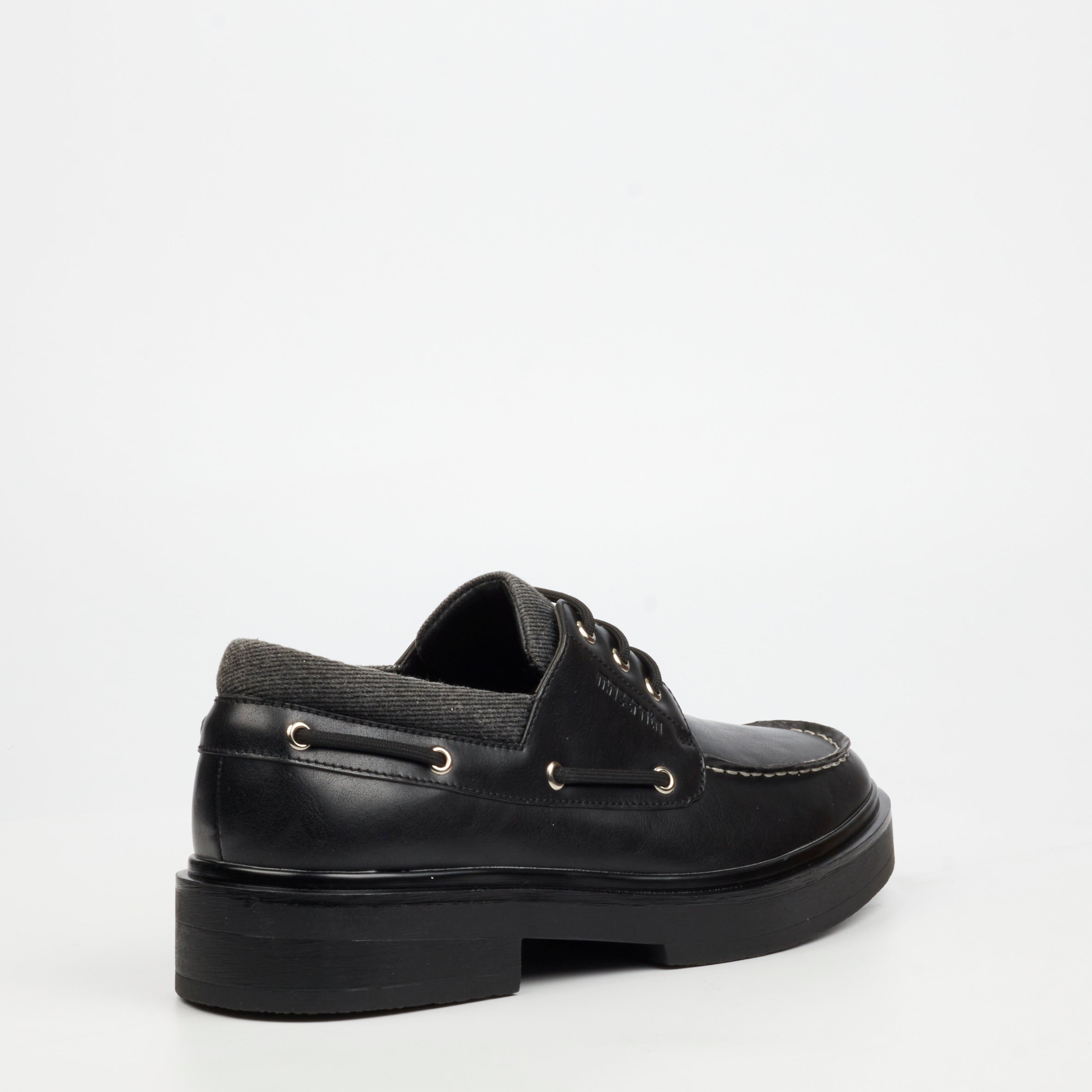 Mazerata Elia 13 Faux Wax Shoe - Black footwear Mazerata
