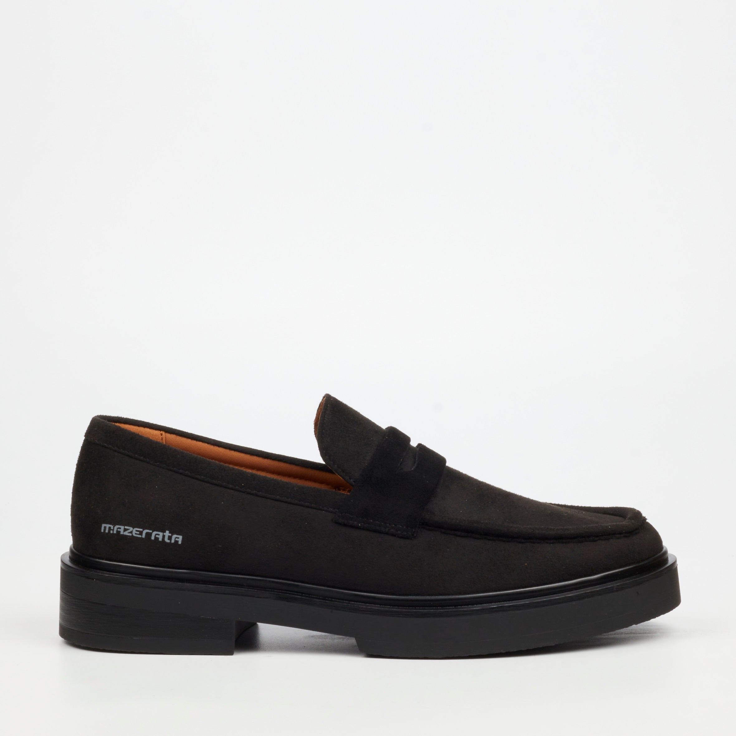 Mazerata Elia 14 Faux Suede Shoe - Black footwear Mazerata
