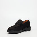 Mazerata Elia 14 Faux Suede Shoe - Black footwear Mazerata