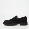Mazerata Elia 14 Faux Suede Shoe - Black footwear Mazerata