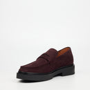 Mazerata Elia 14 Faux Suede Shoe - Burgundy footwear Mazerata