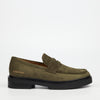 Mazerata Elia 14 Faux Suede Shoe - Olive footwear Mazerata