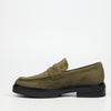 Mazerata Elia 14 Faux Suede Shoe - Olive footwear Mazerata