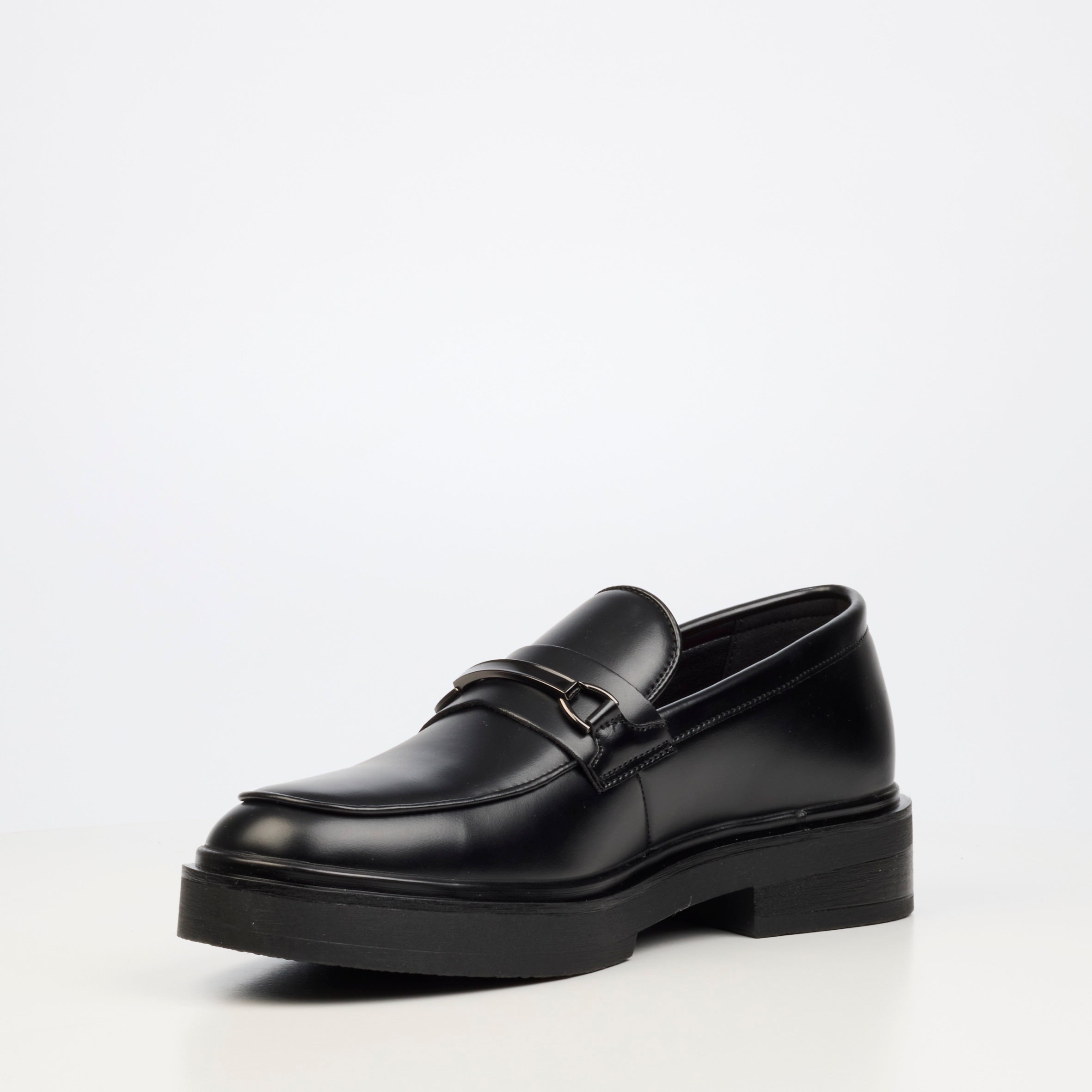 Mazerata Elia 17 Faux Wax Shoe - Black