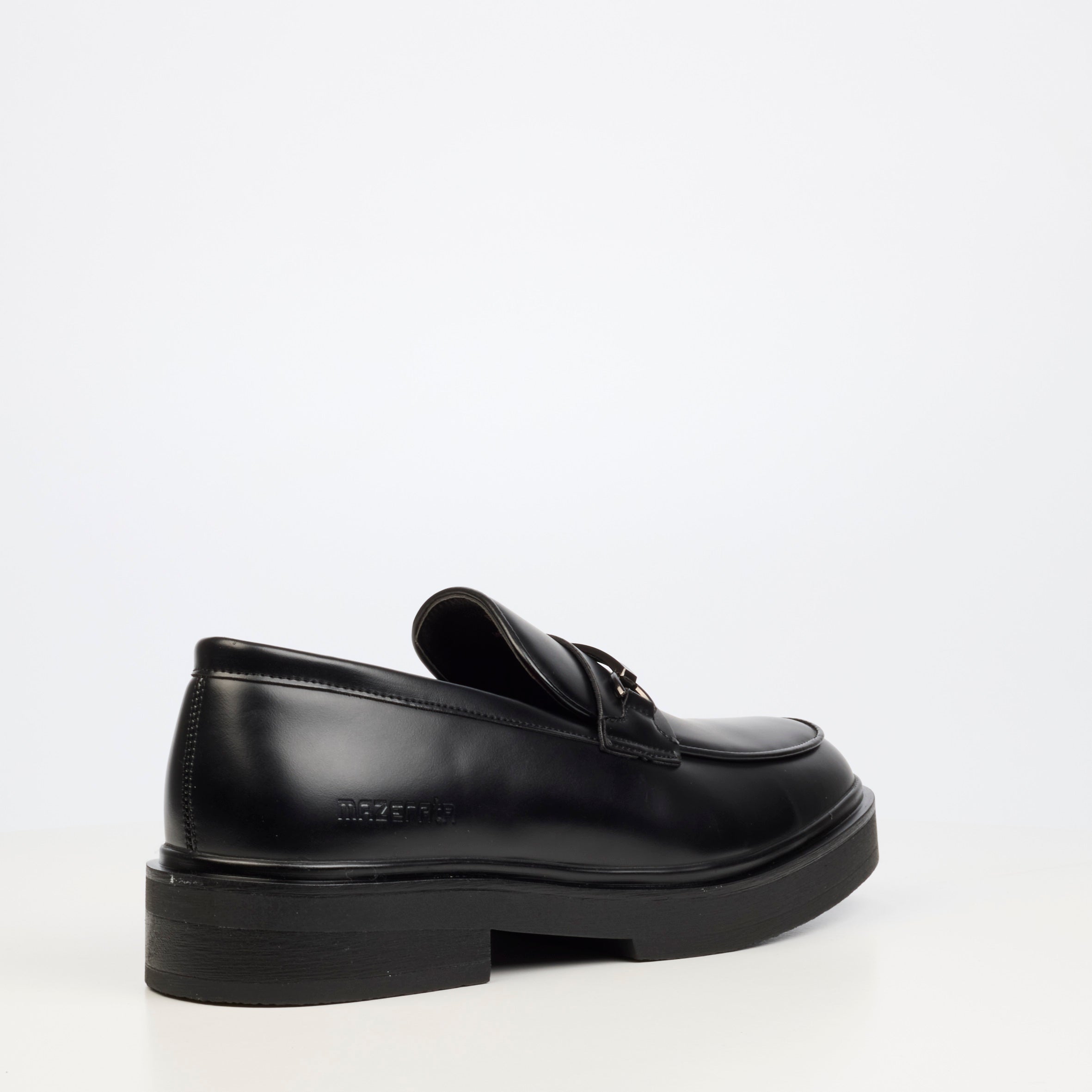 Mazerata Elia 17 Faux Wax Shoe - Black