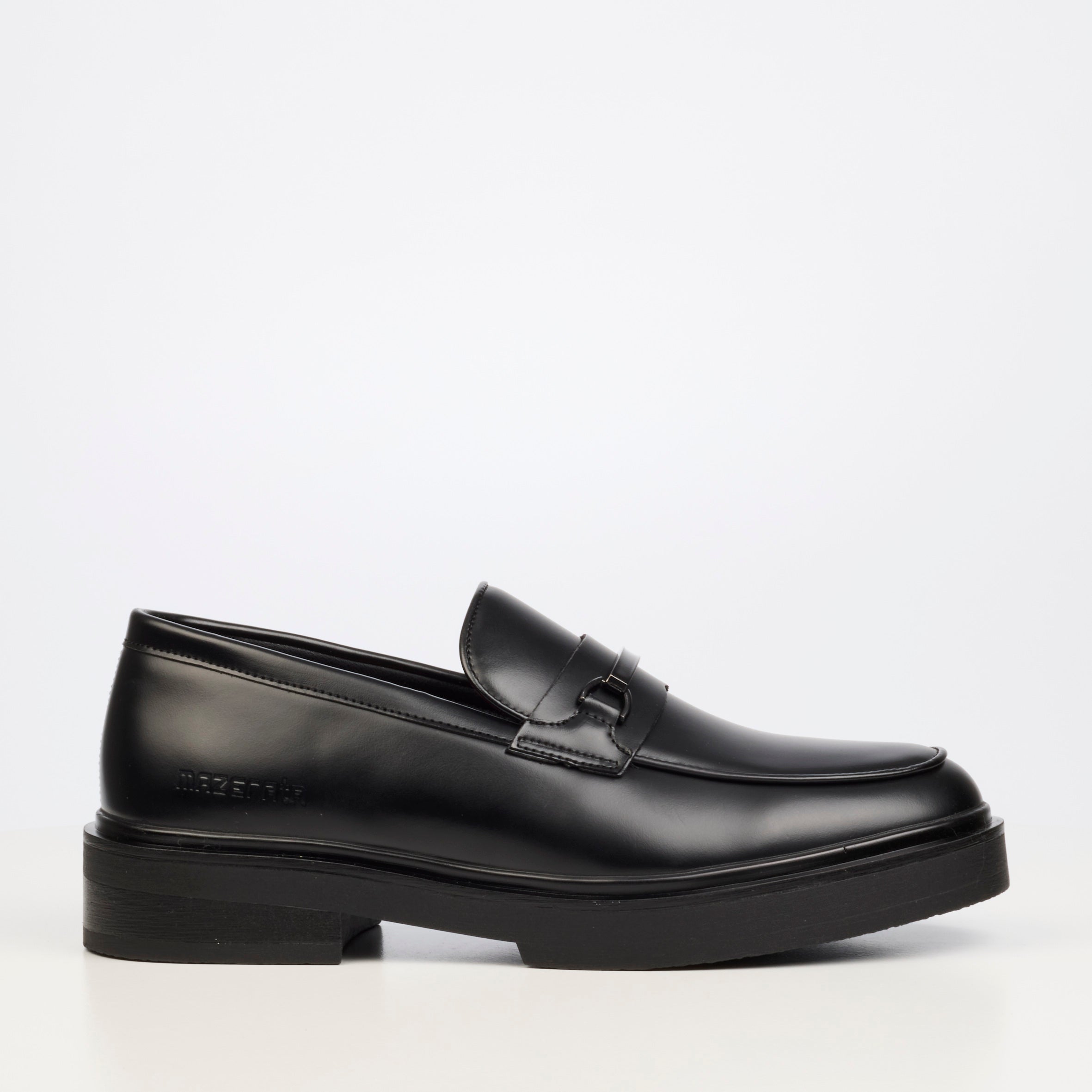 Mazerata Elia 17 Faux Wax Shoe - Black