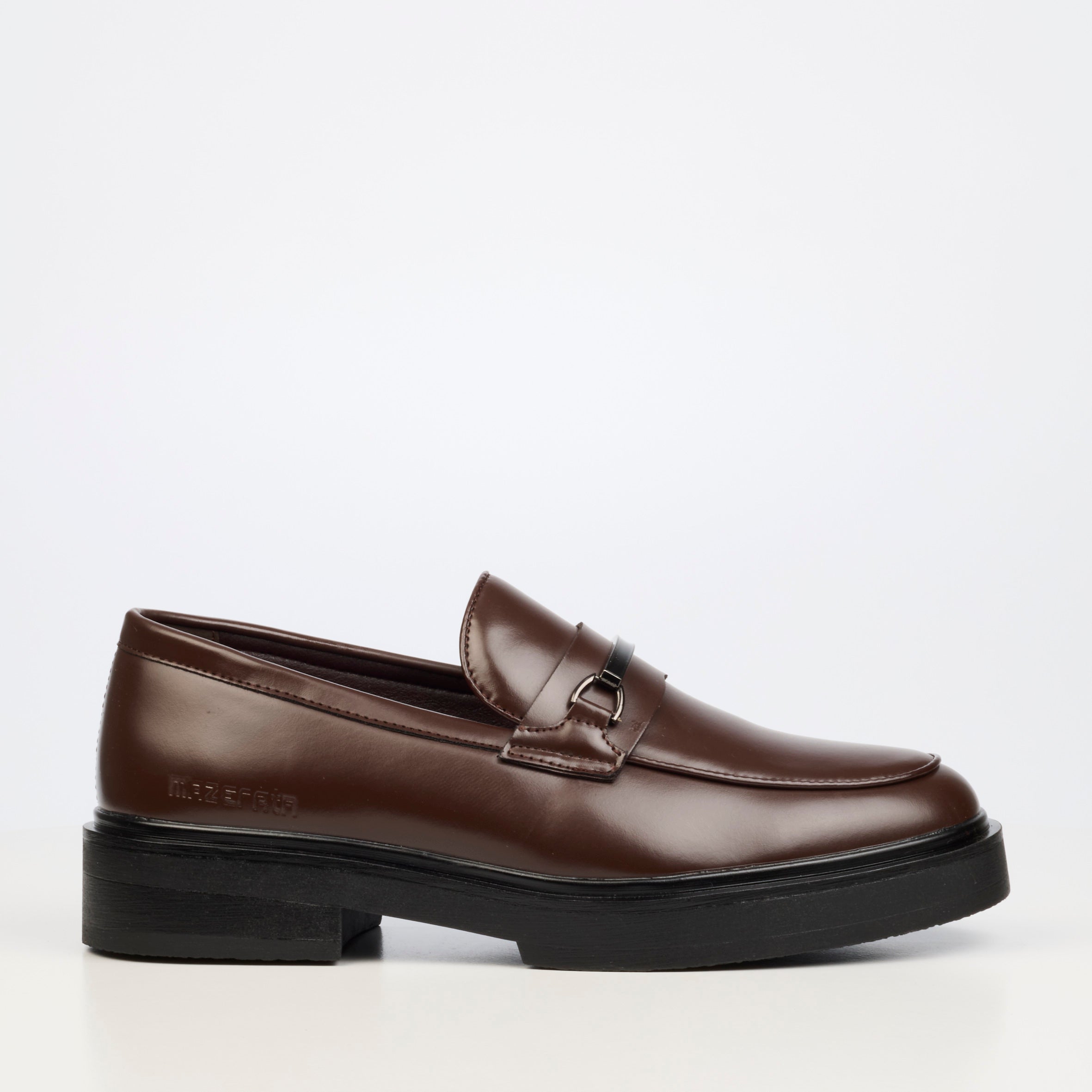 Mazerta Elia 17 Faux Wax Shoe - Chocolate