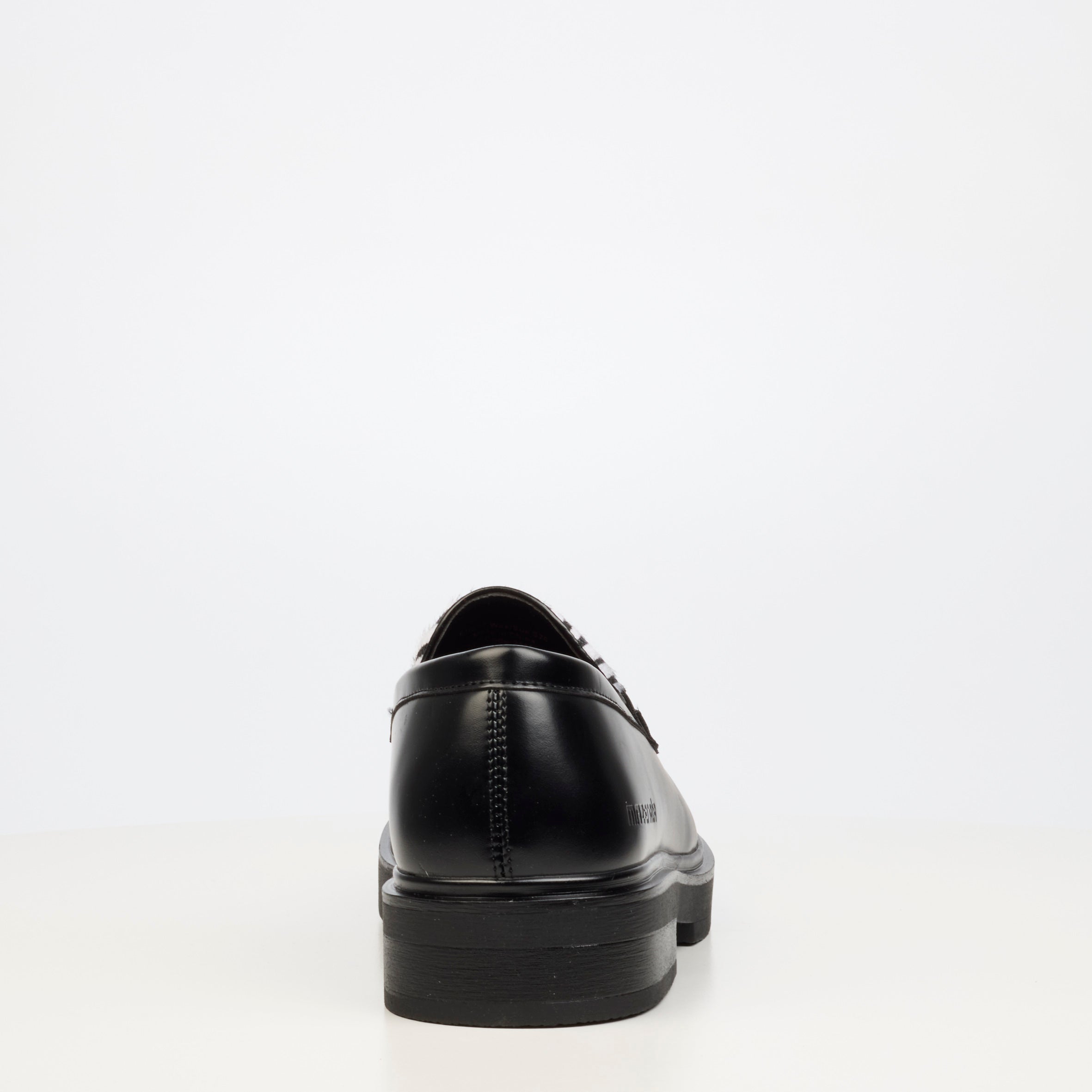 Mazerata Elia 17 Faux Wax / Suede Shoe - Zebra