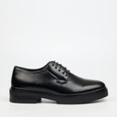 Mazerata Elia 1 Faux Wax Shoe - Black footwear Mazerata