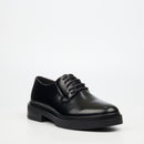 Mazerata Elia 1 Faux Wax Shoe - Black footwear Mazerata