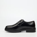 Mazerata Elia 1 Faux Wax Shoe - Black footwear Mazerata