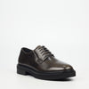 Mazerata Elia 1 Faux Wax Shoe - Grey footwear Mazerata