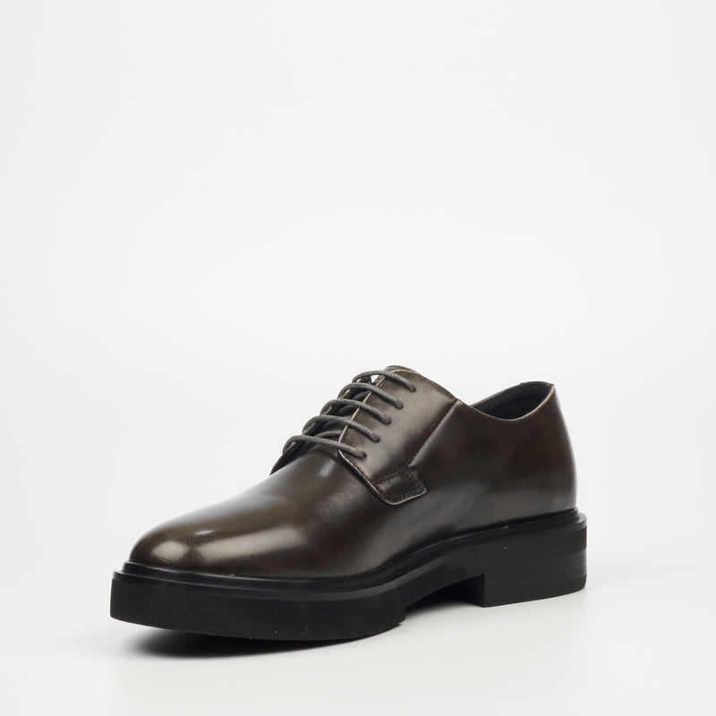 Mazerata Elia 1 Faux Wax Shoe - Grey footwear Mazerata