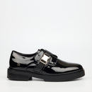 Mazerata Elia 20 Faux Patent Shoe - Black