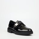 Mazerata Elia 20 Faux Patent Shoe - Black