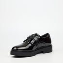 Mazerata Elia 20 Faux Patent Shoe - Black