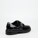 Mazerata Elia 20 Faux Patent Shoe - Black