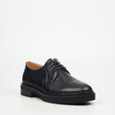 Mazerata Elia 4 Leather Shoe - Black footwear Mazerata
