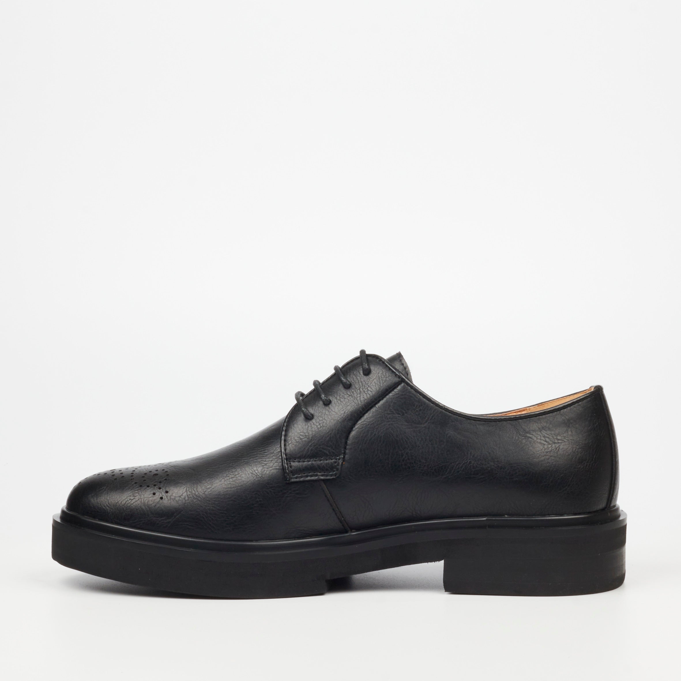 Mazerata Elia 4 Leather Shoe - Black footwear Mazerata