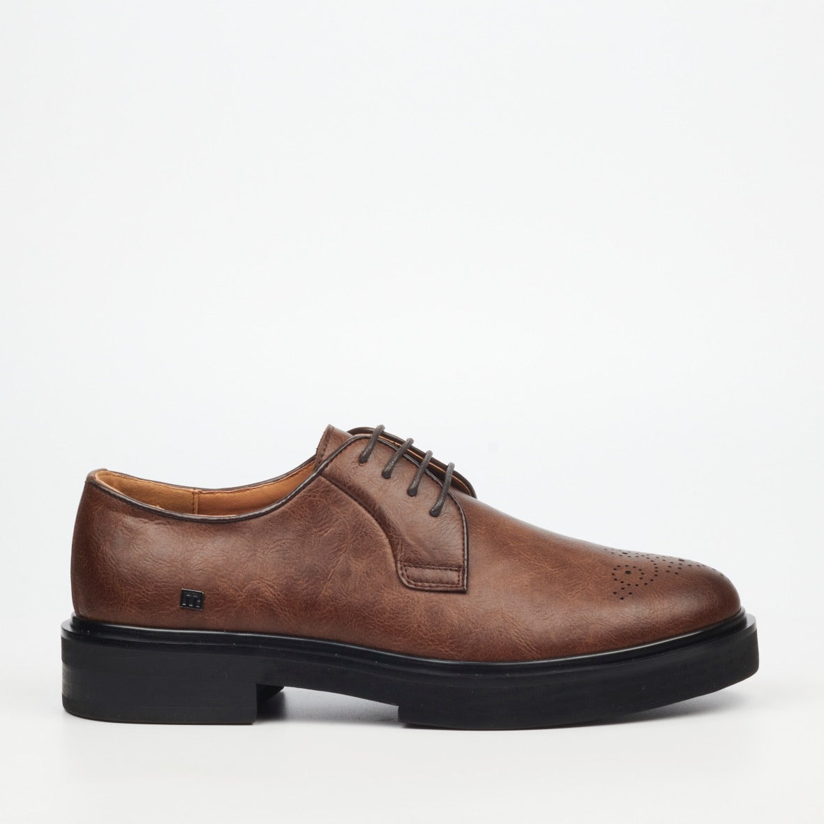 Mazerata Elia 4 Leather Shoe - Chocolate footwear Mazerata