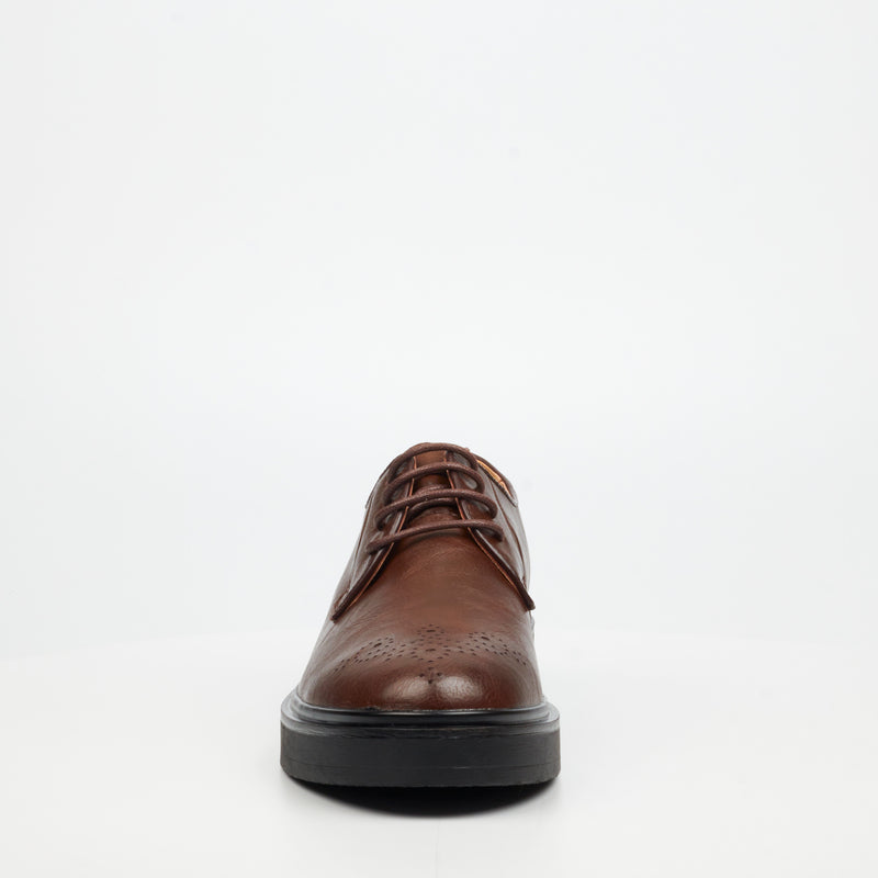 Mazerata Elia 4 Faux Wax Shoe - Chocolate footwear Mazerata