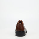 Mazerata Elia 4 Leather Shoe - Chocolate footwear Mazerata