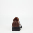 Mazerata Elia 4 Leather Shoe - Chocolate footwear Mazerata