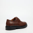 Mazerata Elia 4 Leather Shoe - Chocolate footwear Mazerata